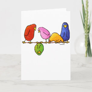 Carte LimbBirds Greeting Card