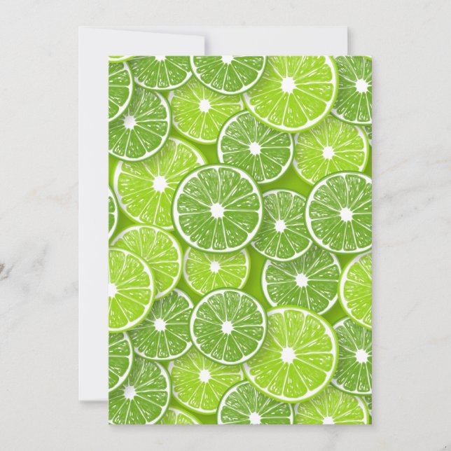 Carte Lime pop (Devant)