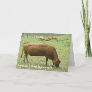 Carte Limousine étirée !