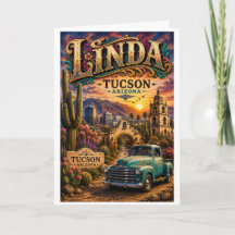 Linda Tucson Arizona Personnalisé Sud-Ouest