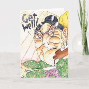 Carte L'infirmière Kratchity's "Get Well Medicine"
