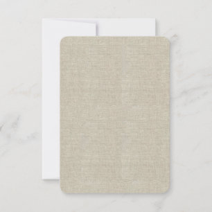 Carte Linge Rustique Beige Imprimé