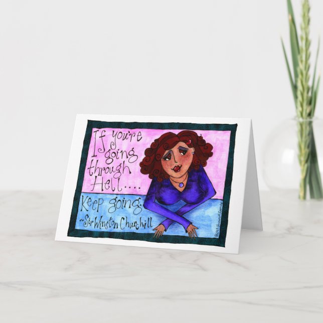 Carte L'inspiration hispanique de l'encouragement des fi (Devant)