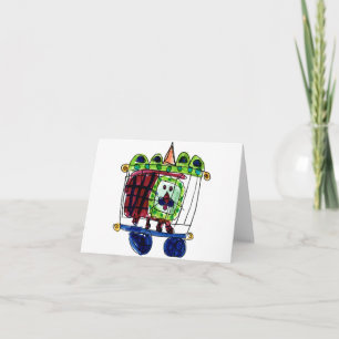 Carte Lion de cirque • Daneille Brito, âge 6