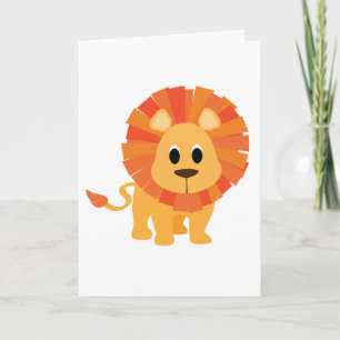 Carte Lion doux