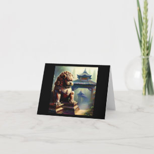 Carte Lion Foo Chinois (22)