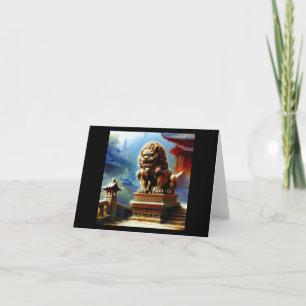 Carte Lion Foo Chinois (7)