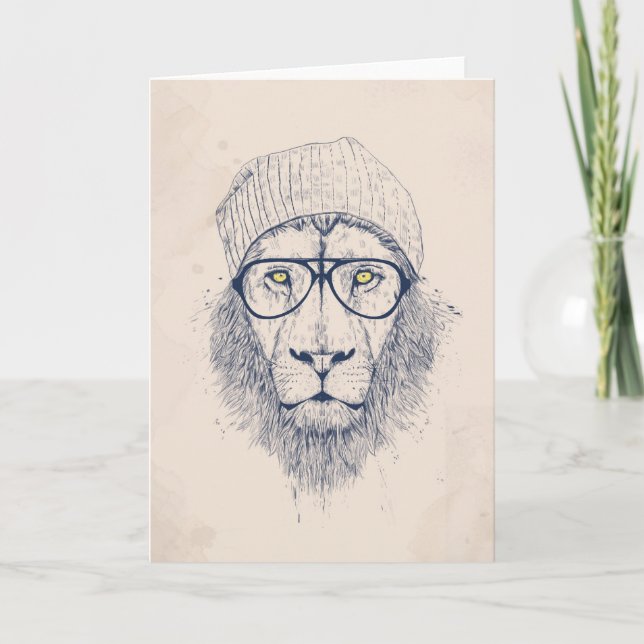 Carte Lion frais (Devant)