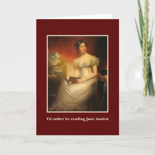 Carte Lire Jane Austen