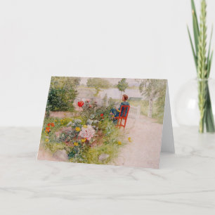 Carte Lisbeth dans le jardin d'agrément