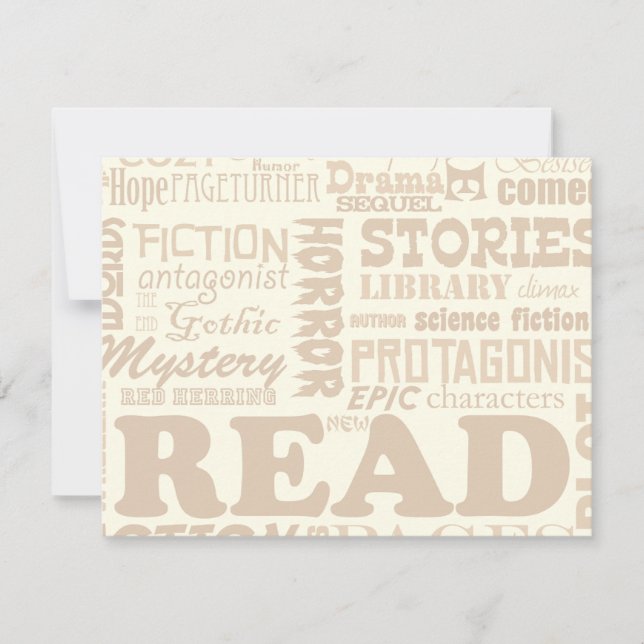 Carte Lisez-le ! (Devant)