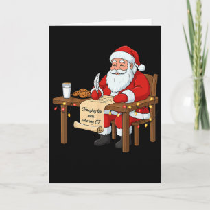 Carte Liste des vilains aide à dire 67 Meme de Noël 