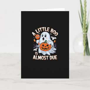 Carte Little Boo Est Presque Prête Mignonne Grossesse Ha