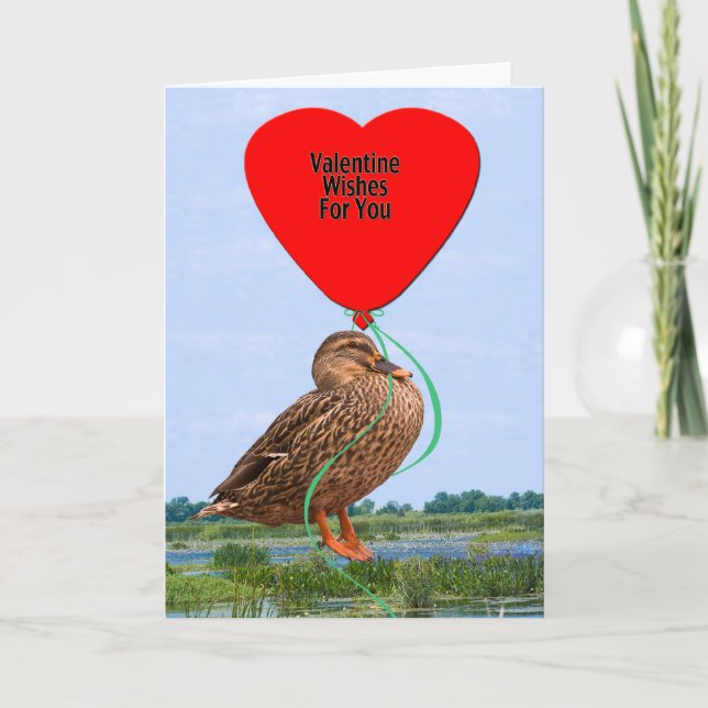 Carte Little Duck Valentine (Devant)