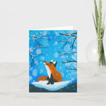 Little Fox aime la neige
