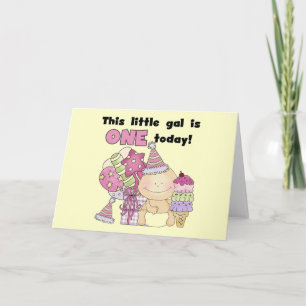 Carte Little Gal est un tee-shirt et un cadeau