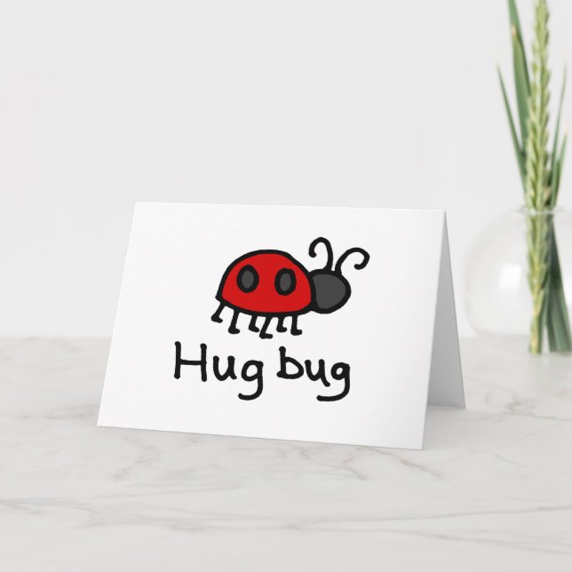 Carte Little Hug Bug (Devant)