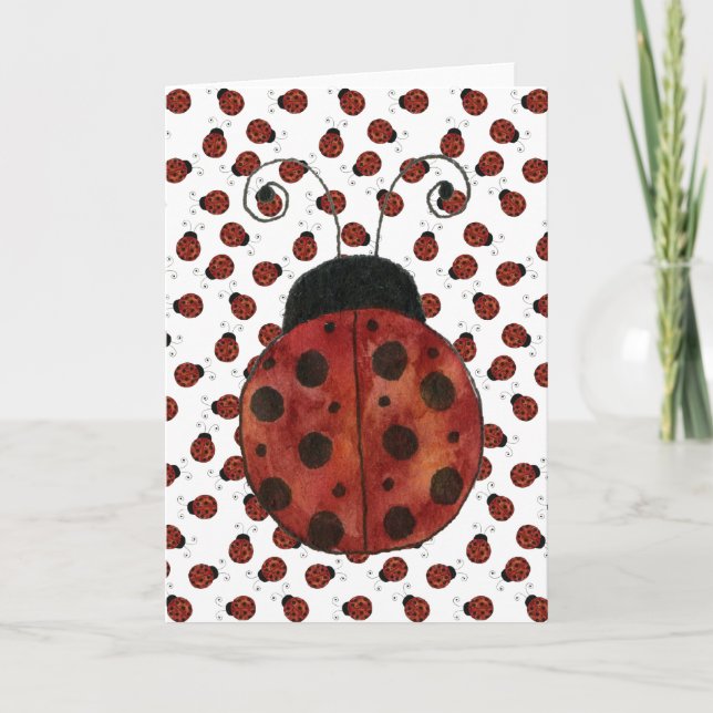 Carte Little Ladybug (Devant)