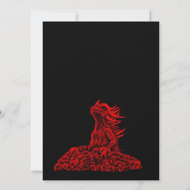 Carte Little red Dragon (Devant)