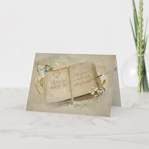 Carte livre vintage ouvert pour le 45e anniversaire