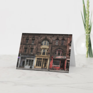 Carte Livres et bistrots et bouchers No 5 Version couleu