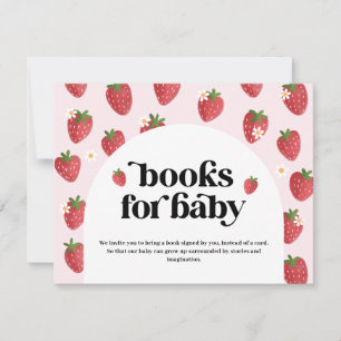 Carte Livres pour bébé Berry Sweet Enclôture Card