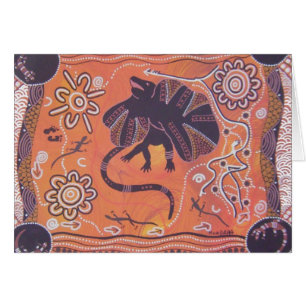 Carte Lizard à crâne