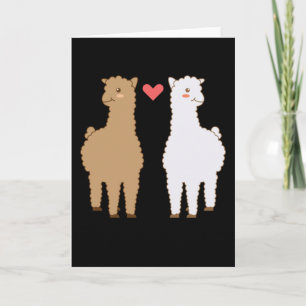 Carte Llama Alpaca Llamas Alpacas Douce Animal Design