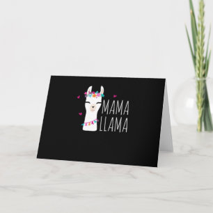 Carte Llama Gift Mama Llama