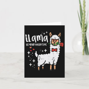 Carte Llama Soyez Votre Alpaca Saint-Valentin Hommes Gar