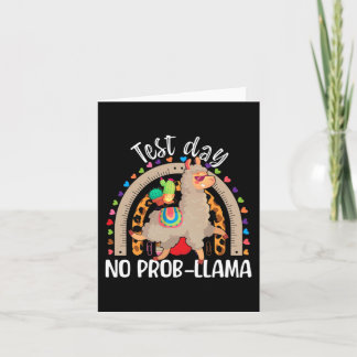 Carte Llama Test Day Mai 2024 No Prob-llama Llama Teache