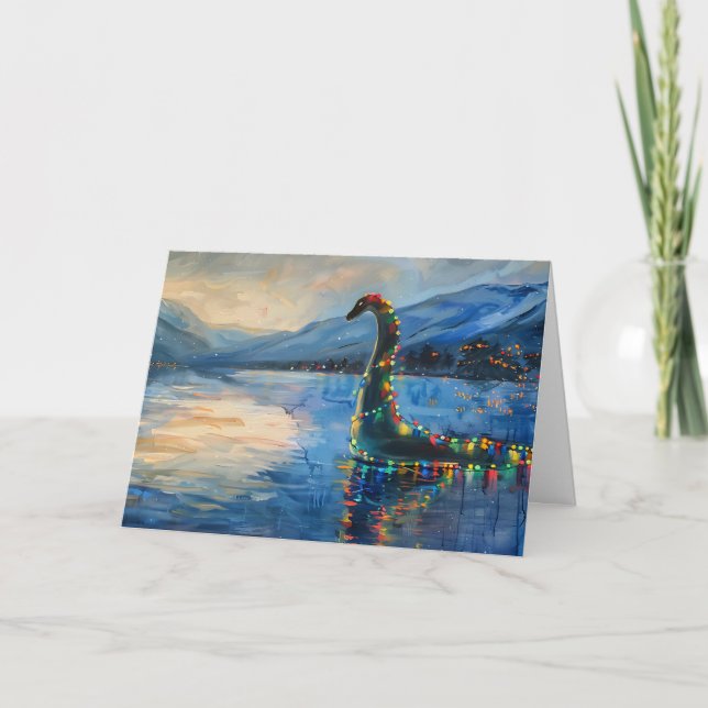 Carte Loch Ness Christmas (Devant)