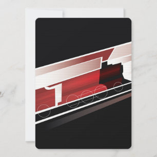 Carte Locomotive à vapeur