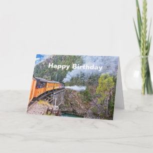 Carte Locomotive du chemin de fer de Durango & Silverton