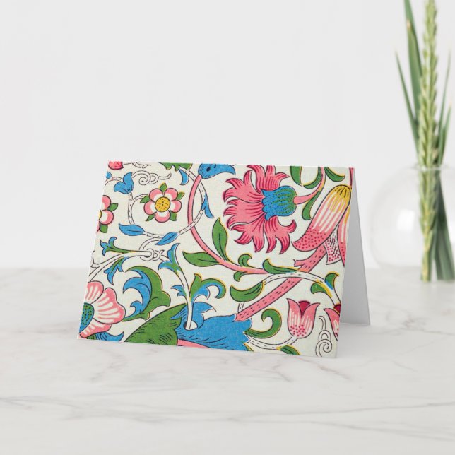 Carte Lodden, William Morris (Devant)