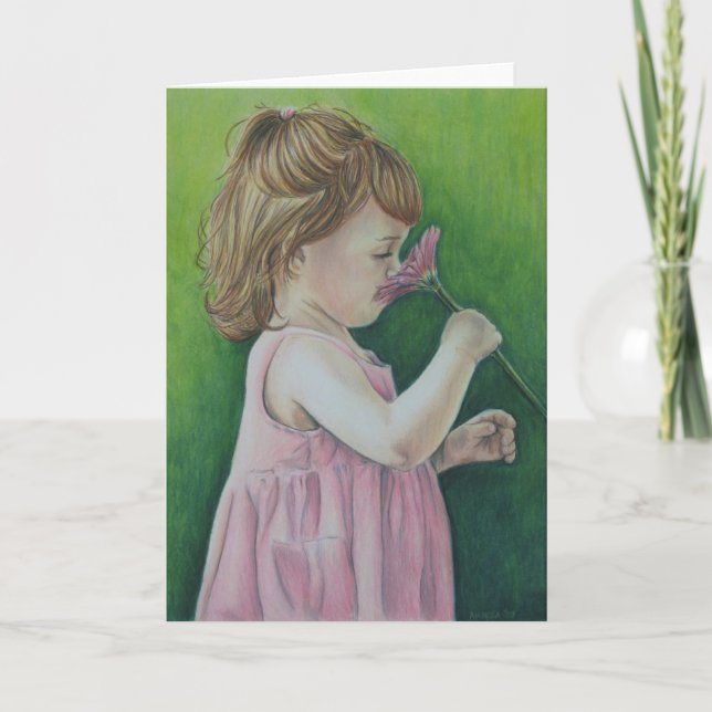 Carte L'odeur du printemps (Devant)