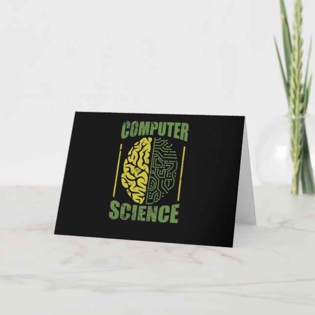 Carte Logiciel informatique de science informatique (Devant)