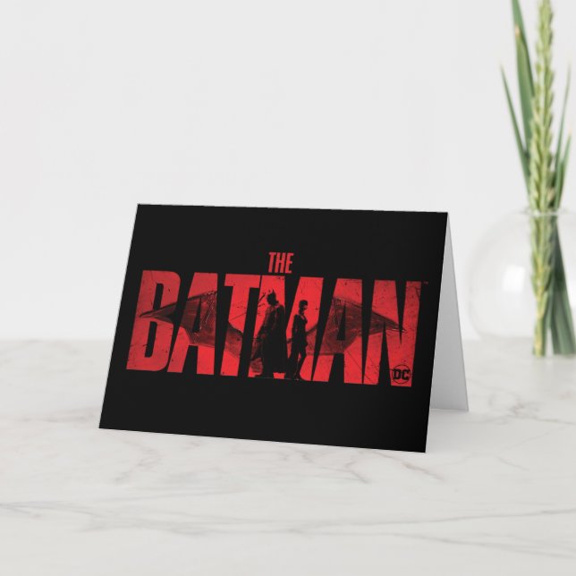 Carte Logo Batman & Catwoman (Devant)