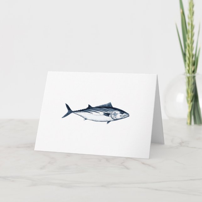 Carte Logo de bonito Pacifique (Devant)