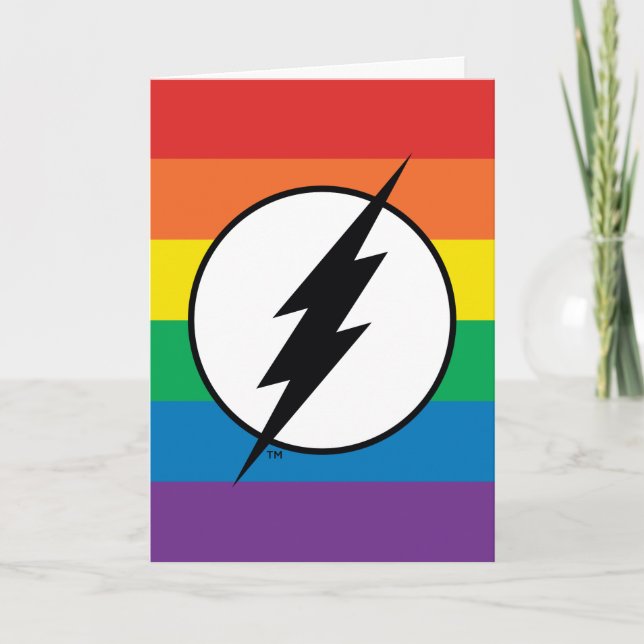 Carte Logo de Flash Rainbow (Devant)