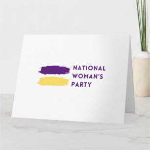 Carte Logo du National Woman's Party 1916