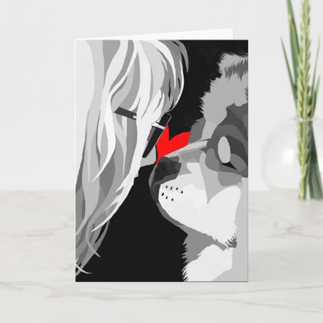 Carte logo heARTdog (Devant)