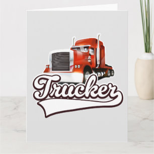 Carte Logo vintage du camion
