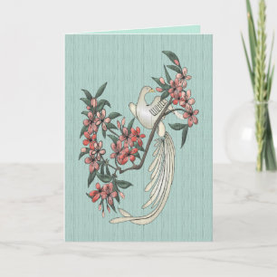 Carte L'oiseau chanteur