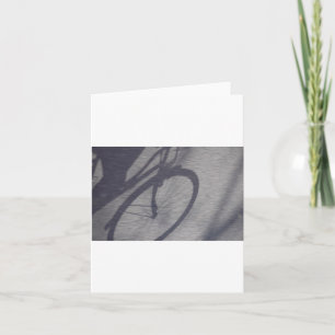 Carte L'ombre de la bicyclette Card