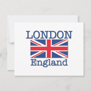 Carte Londres et Union Jack