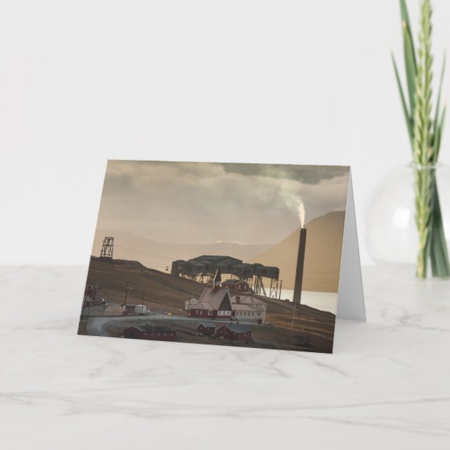 Carte Longyearbyen Svalbard (Devant)