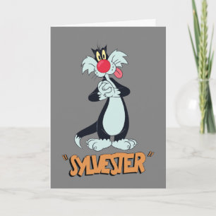 Carte LOONEY TUNES™ Rires rétro   SYLVESTER™