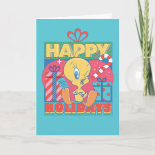 Carte LOONEY TUNES™   TWEETY™ Joyeuses fêtes