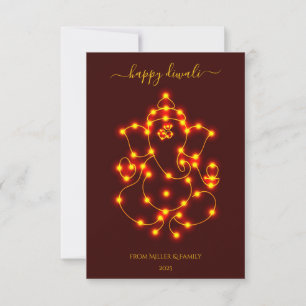 Carte Lord Ganesha en vedette des lumières du Festival